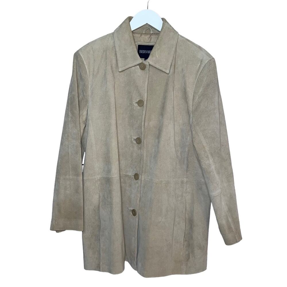 Bernardo Tan Leather Jacket